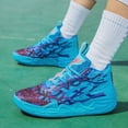 thumbnail image 6 of Basketball Shoes for Womens Colorful Volleyball Fashion High Top Breathable Lightweight Grip Indoor Outdoor Sport Sneakers, 6 of 6
