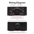 thumbnail image 5 of Amplificador de Potencia de Audio de 4 Canales, 12 V, 80 W X 4, Clase A/B, Procesador de Sonido Digital para Reproductor de Coche Android., 5 of 5