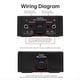 thumbnail image 5 of Amplificador de Potencia de Audio de 4 Canales, 12 V, 80 W X 4, Clase A/B, Procesador de Sonido Digital para Reproductor de Coche Android., 5 of 5