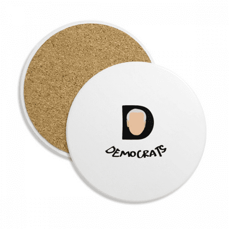 

USA President Person Joseph Party Democracy Coaster Cup Mug Tabletop Protection Absorbent Stone