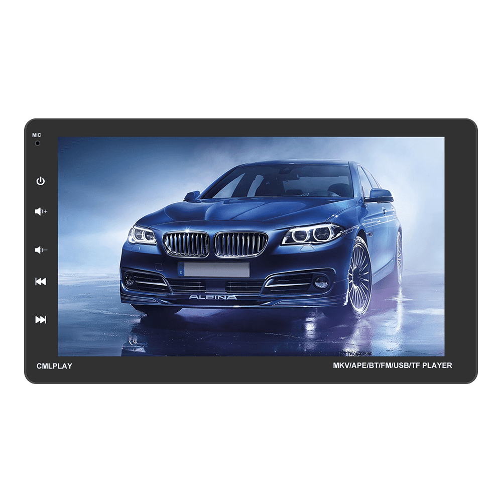 2024 Upgrade] CAMECHO Écran Carplay Et Android Auto Sans Fil, 7'' Écran Tactile Portable Autoradio Avec Airplay Bluetooth AUX FM Transmitter La Plupart Des Modèles De Voiture