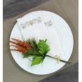 thumbnail image 5 of Cavepop White Disposable Dinner Napkins with Gold Design 100 Pack, 5 of 5