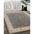 thumbnail image 3 of Ahgly Company Machine Washable Indoor Rectangle Industrial Modern Sandstone Brown Area Rugs, 8' x 12', 3 of 7