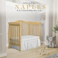 thumbnail image 5 of Dream On Me Naples 4-in-1 Convertible Mini Crib, Natural, 5 of 13