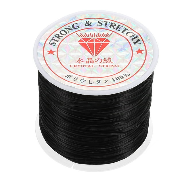 Miangastore 1 Roll Of Multi-Use Handcraft Strings Elastic Cord For Hair Extensions Invisible Wire For Hairstyling Stretch Beading String For Loose Beads Jewelry