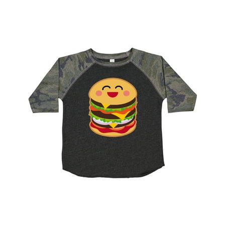 

Inktastic Hamburger Kawaii Gift Toddler Boy or Toddler Girl T-Shirt