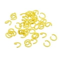 thumbnail image 1 of Unique Bargains Open Jump Rings, 8mm Colorful O-ring Connectors for DIY Crafts Jewelry Making, Carbon Steel, Yellow, 200Pack, 1 of 5