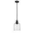 thumbnail image 2 of 340P8-MB-Z-Lite-Kinsley - 1 Light Pendant In Transitional Style-12.5 Inches Tall and 8 Inches Wide-Matte Black Finish, 2 of 2