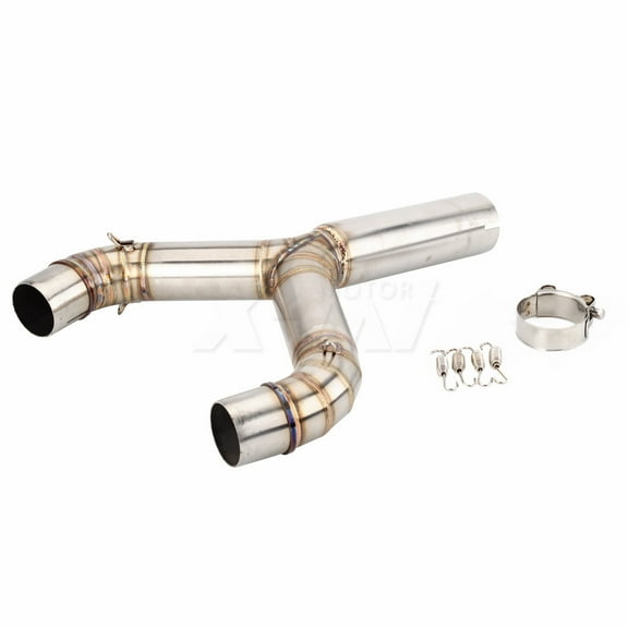 For Aprilia SHIVER 750 2010 to 2016 SHIVER 750 / GT SHIVER 750GT Escape Slip-on Motorcycle Exhaust Muffler Middle Link Pipe