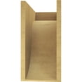 thumbnail image 4 of 9"W x 18"D x 18"H Classic Del Monte Rough Cedar Woodgrain TimberThane Corbel, Primed Tan, 4 of 6