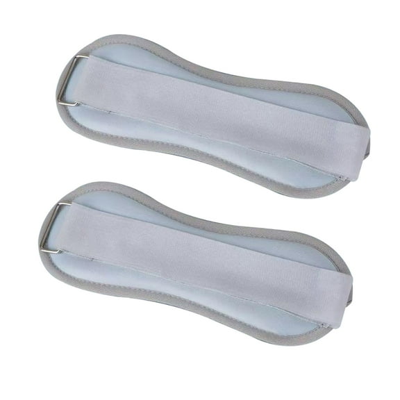 Vsenkes Ankle Weights Adjustable Leg Weight Straps for Fitness Gymnastic Gym Workout 0.3kgx2