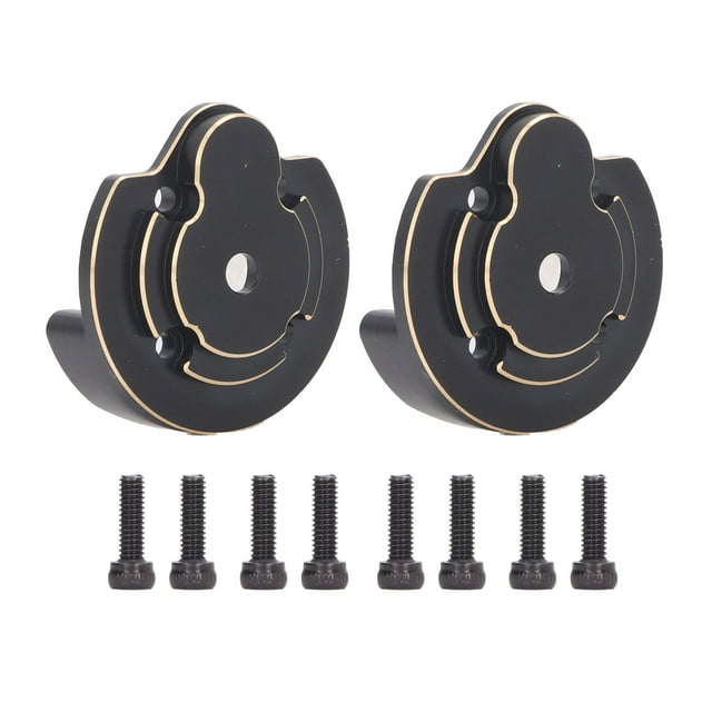 Cubiertas de Portal exterior de latón, contrapeso para coche trepador de control remoto Axial 1/18 UTB18 Capra, 2 uds. YUNYI BRAND Deportes