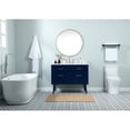 thumbnail image 6 of Elegant Decor Boise 42" Modern MDF Bathroom Vanity with Backsplash in Blue, 6 of 8