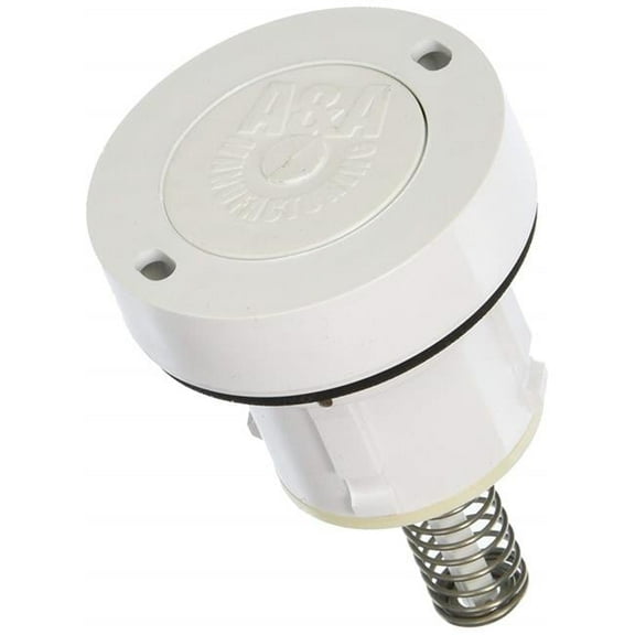 A&A Manufacturing AA Man Style I Low Flow Cleaning Head White 236251