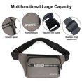 thumbnail image 3 of Bolso para teléfono móvil de gran capacidad para actividades al aire libre, deportes, resistente al desgaste e impermeable, color champán, 3 of 5
