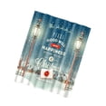 thumbnail image 4 of Waterproof Polyester Bathroom Shower Curtain Panel Decor W/Hook Happiness Macarena Cortina de la ducha, 4 of 4