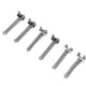 thumbnail image 2 of 6 sillines compensados ​​de aleación de zinc para puente de guitarra eléctrica Telecaster, 2 of 7