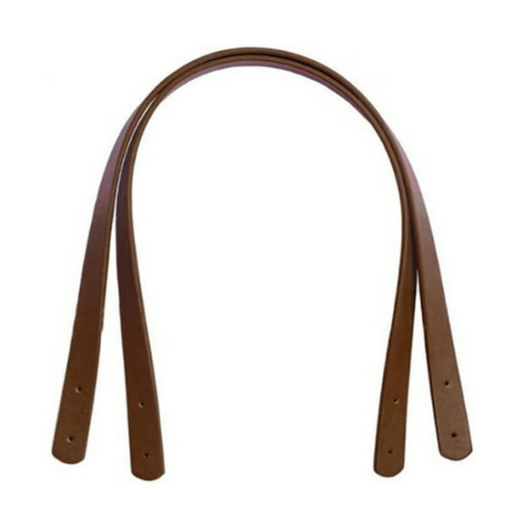 Aonity 2 Replacement Handbag Handles Dark Brown， Leather Replacement Handles for Women'S Handbags 2 Piece Set Stylish Bag Strap Accessories