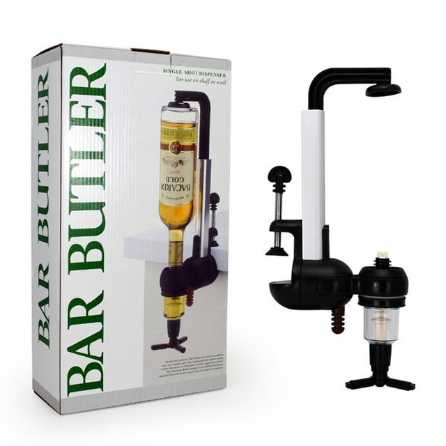 Yeacher Distributeur de Liqueur 1 Bouteille Distributeur de Boissons à Clip Casiers à Vin Portables Distributeur de Cocktail Porte-Bouteilles