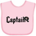 thumbnail image 3 of Inktastic Captain with pirate hat Boys or Girls Baby Bib, 3 of 4