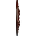 thumbnail image 4 of Ekena Millwork 23 5/8"OD x 3 7/8"ID x 2 1/8"P Jamie Ceiling Medallion (Fits Canopies up to 3 7/8"), Hand-Painted Brushed Mahogany, 4 of 6