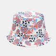 thumbnail image 3 of CoCopeaunts Mens Bucket Hats Colorful Pineapple Pattern Double-Sided Use Women Basin Hat Outdoor Travel Sunscreen Sun Caps, 3 of 8