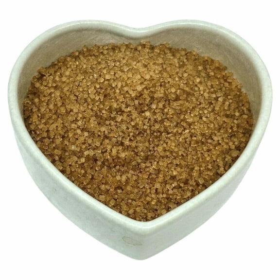 Michele's Pantry Demerara Sugar 2 lb Bag Natural Unrefined Cane Sugar with Golden Crystals No Known Allergens