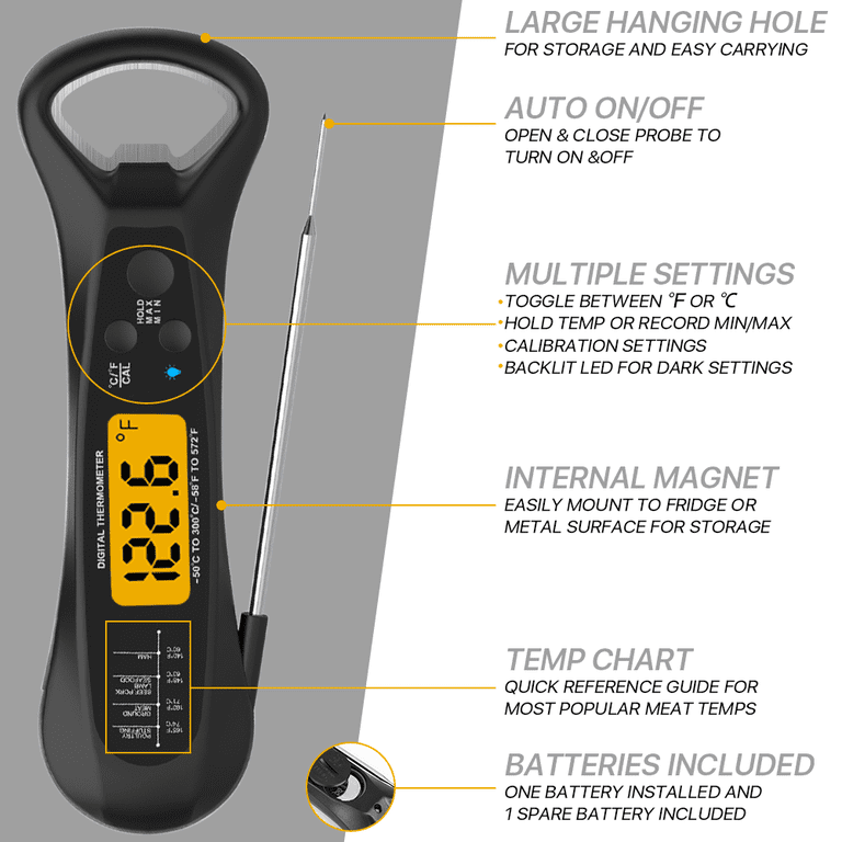 SUPTREE Digital Food Meat Thermometer with Probe photo 6