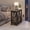 Charcoal Black, variant on GALAXHERO Narrow End Table with Charging Station and Open Storage Shelf Sofa Side Table with 2 USB Ports and 2 Power Outlets, Slim Farmhouse End Table for Small Spaces, Bedroom, Living Room Espresso