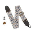 thumbnail image 2 of LeeQinersw Acoustic Guitar Shoulder Strap Guitar Accessories for Acoustic Guitar Banjos grey, 2 of 9