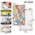 thumbnail image 6 of Yayeee 100% Cotton Hand Towels for Bathroom 16" x 28" Soft Absorbent Kitchen Towel, Vibrant Japanese Flowers, 6 of 7