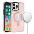 thumbnail image 2 of Designed for Apple iPhone 15 Pro (6.1") Magnetic Hybrid Compatible with MagSafe Elegant Design, Soft TPU 4 Corner Shockproof Phone Case Cover [Pink], 2 of 4