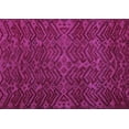thumbnail image 1 of Ahgly Company Indoor Rectangle Abstract Purple Modern Area Rugs, 2' x 5', 1 of 4