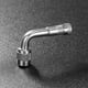 thumbnail image 4 of Tubo De Extensión Adaptador de extensión de vástago Schrader de válvula de neumático de aire de latón de 90 grados (plata), 4 of 6