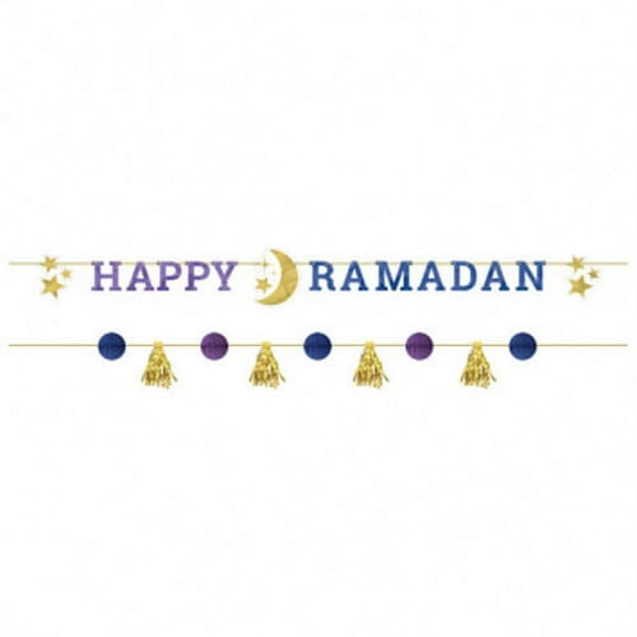Ramadan 'Eid Mubarak' Deluxe Banner Kit (1ct)
