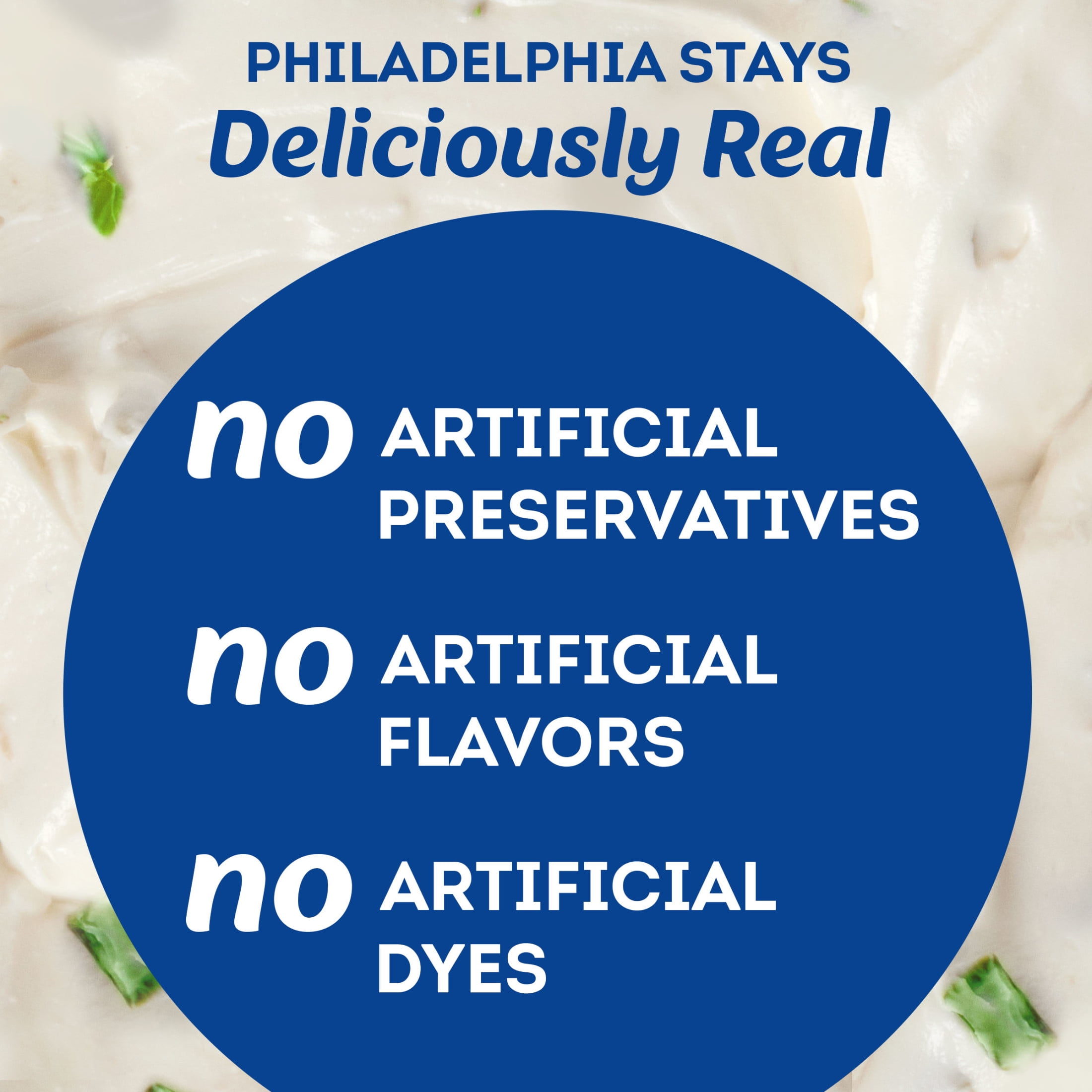 Philadelphia Flavored Cream Cheese Spread, 1 Tub, for Smooth, Spreadable Mornings, Chive & Onion, No Artificial Preservatives, Flavors or Dyes, 7.5 oz