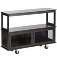 thumbnail image 6 of Industrial Rolling Buffet Serving Cart - Kitchen or Bar, 6 of 7