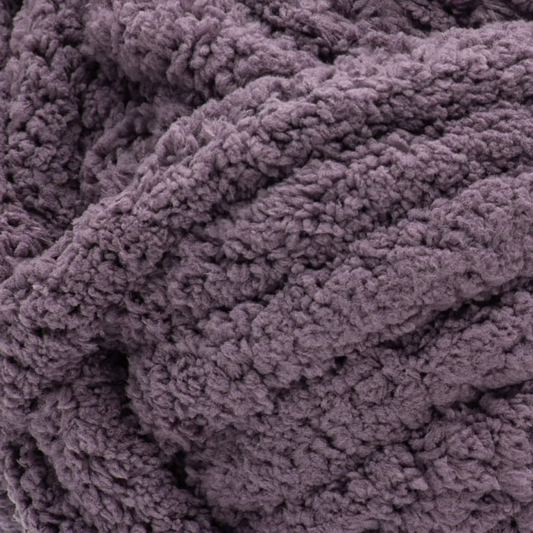 Bernat Big Blanket Yarn, Amethyst Purple, 32 Yards, 10.5 Oz., 100