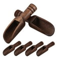 thumbnail image 5 of NUOLUX 6Pcs Compact Tea Spoons Dark Brown Wood for Practical Users in Kitchens, 5 of 8