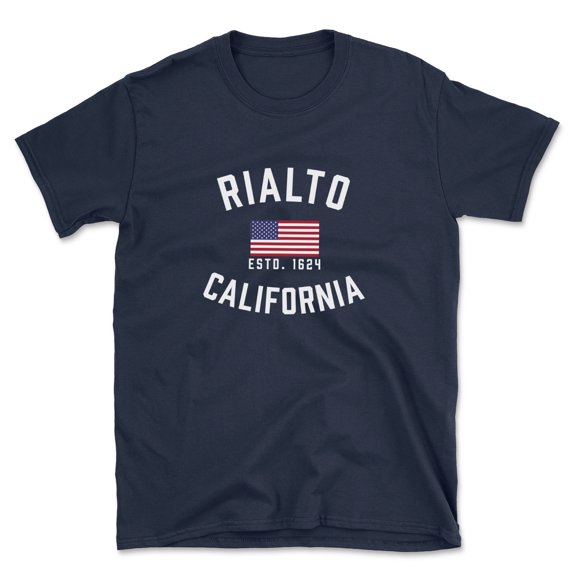 Rialto California Patriot Men's Cotton T-Shirt