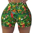 thumbnail image 2 of Picia Cute Christmas Stocking Bear Printed Workout Shorts for Women Seamless Scrunch Butt Lifting High Waisted Yoga Gym Booty Running Moisture-wicking Short Pants-X-Large, 2 of 9