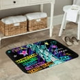 thumbnail image 7 of Picia New York City Pattern Flannel Doormat – 16x24 Inch Non-Slip Indoor Mat, Absorbent & Quick-Dry Rug for Entryway, Bathroom, Kitchen, and Bedroom, Machine Washable, 7 of 7