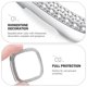 thumbnail image 2 of Smartwatch Case Protective Cover Rhinestones Shell Screen Protector Case Compatible with Versa 3 and Sense, 2 of 4