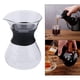 thumbnail image 3 of Cafetera de 14 oz, jarra de vidrio con gotero para café vertido, borosilicato 400ml sin filtro, 3 of 7