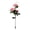 E002- Pink, variant on Solar Lights Outdoor Garden Red 3 Head Rose Solar Path Lights Waterproof Outdoor Yard Decorations