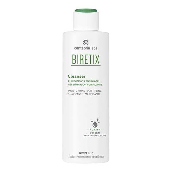 Gel Limpiador Biretix Cleanser para Acne 200 Ml
