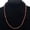 garnet, variant on 3pcs natural gemstone beads necklace 6mm jasper jade agate quartz amethyst-garnet