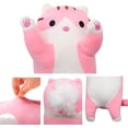thumbnail image 1 of Bonito gato de peluche, mu?eco de gato, almohada de peluche, mu?eco de juguete, gato suave, animales de peluche, almohada larga, juguete, gatito, almohada corporal, regalo para ni?os y novia LingWen 8390606964205, 1 of 1