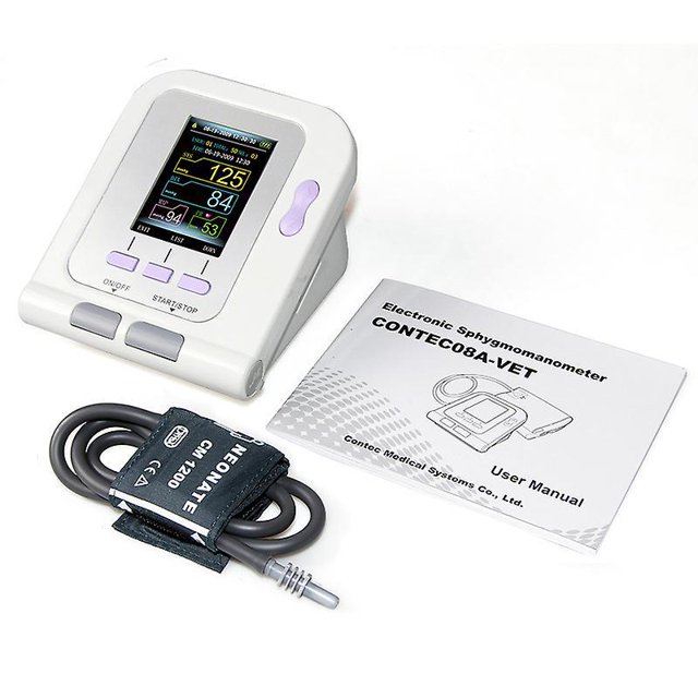 Monitor de presión arterial completamente automático, manguito de brazo superior, 3 modos, 3 puños, esfigmomanómetro electrónico