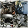 thumbnail image 4 of Auto Parts 90 Degree 41 Inch Turbo Oil Supply Line Kit T3 T4 T60 T61 T70 1/8PNT-Silver-ODL07 (One Piece), 4 of 4